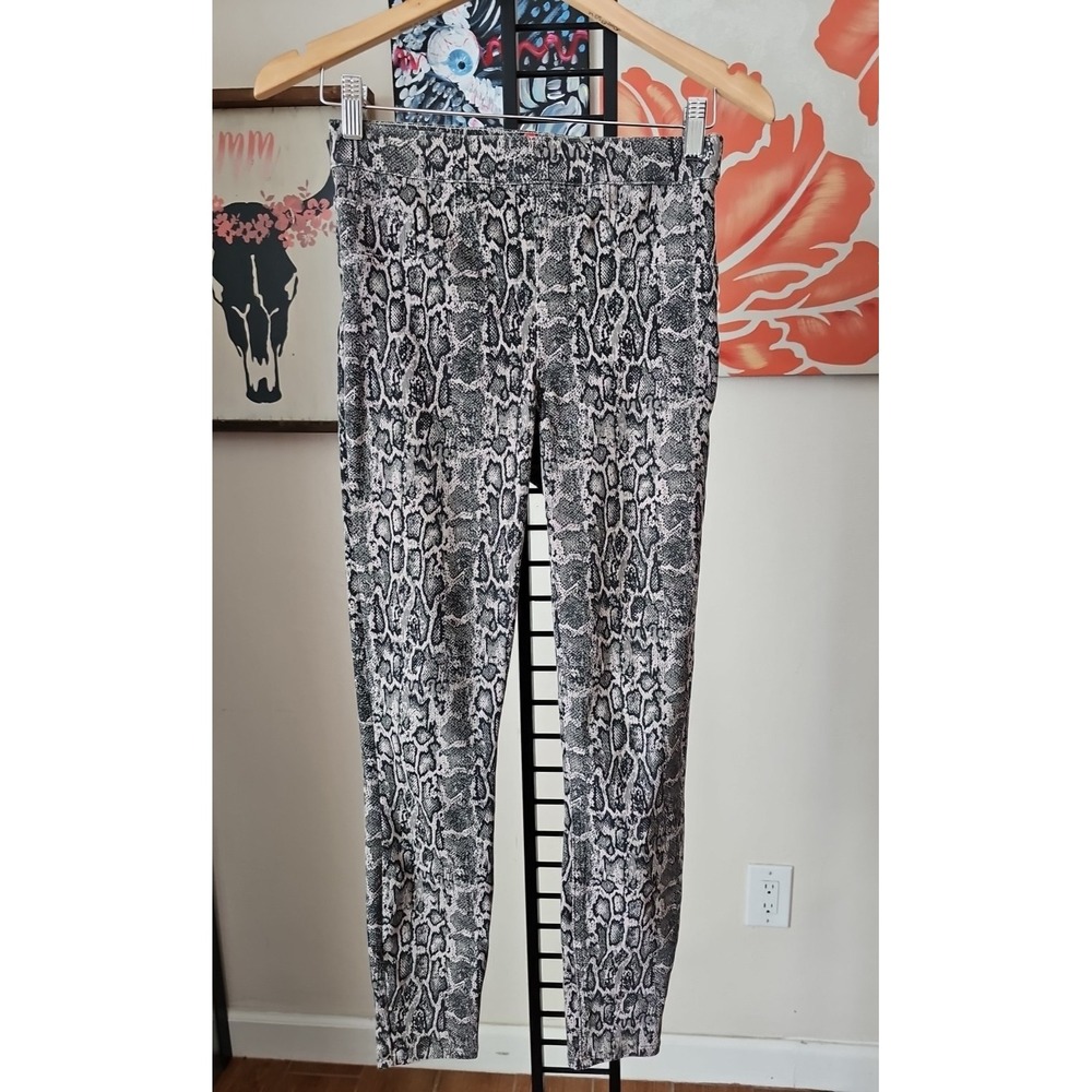 Spanx Shaping Stretch Multi Animal Print‎ Ankle Leggings Skinny Jeggings Size S